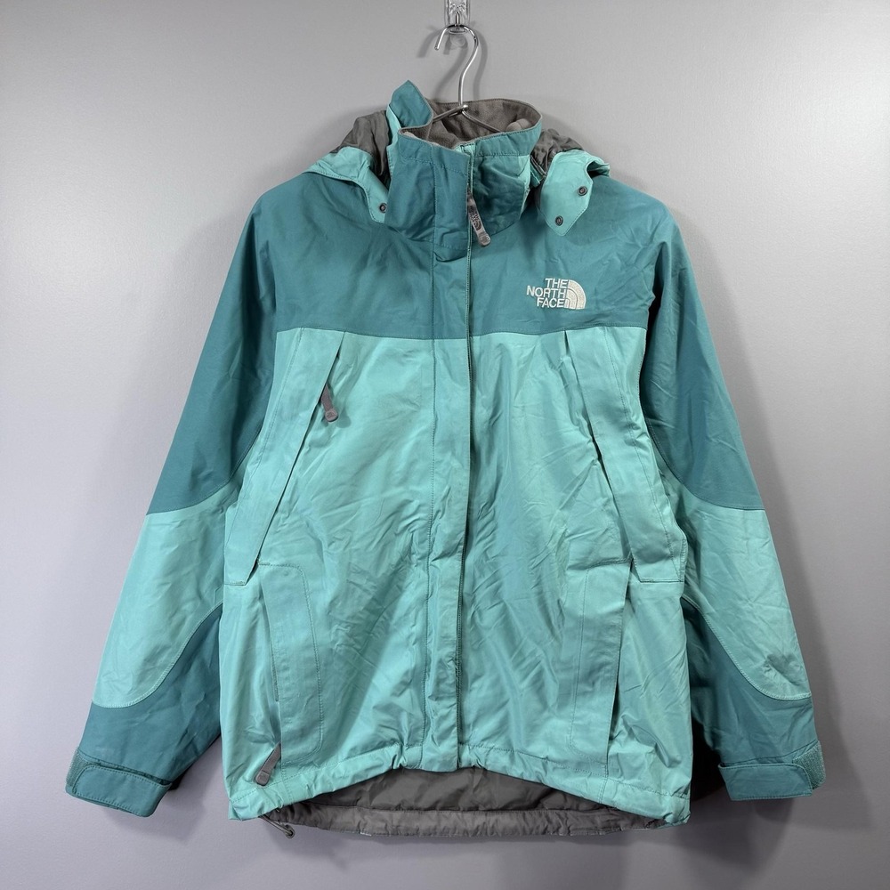 The North Face Shell Jacket Womens XS Green Gore-Tex Summit Series Waterproof